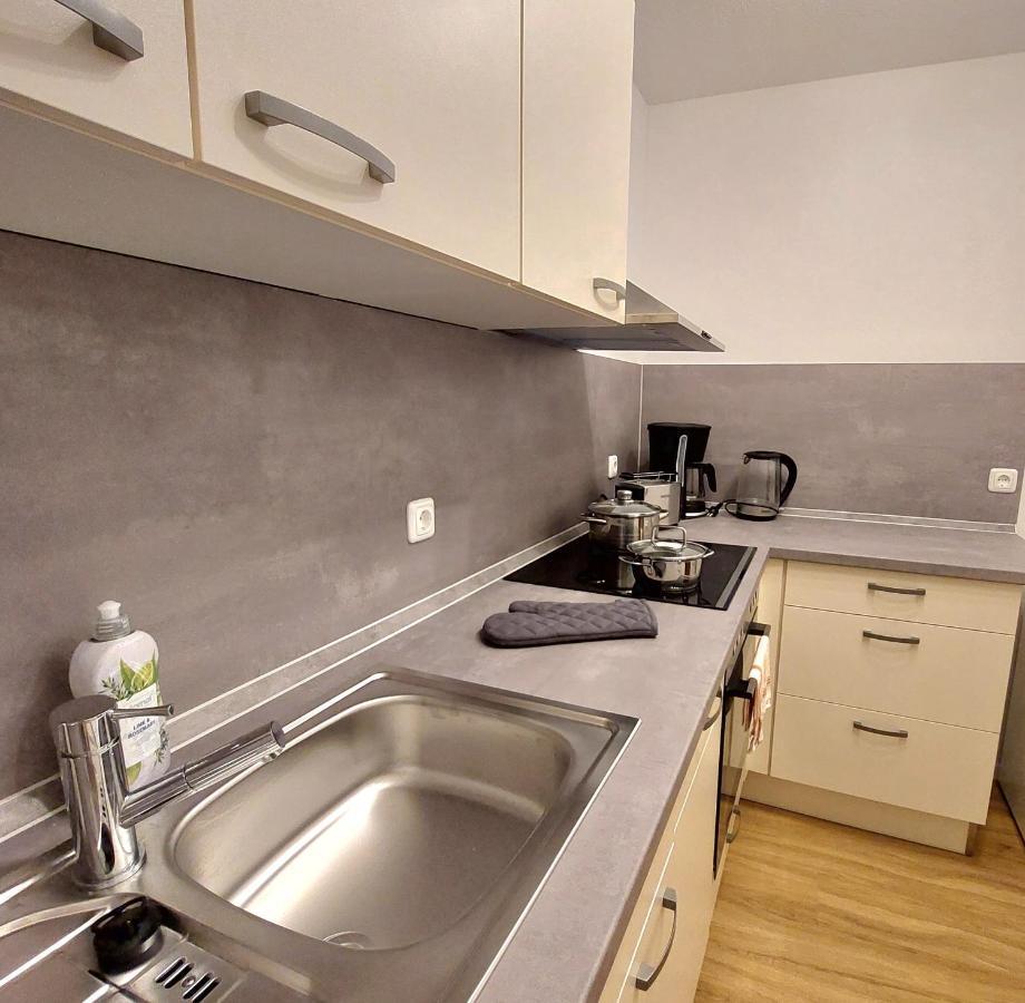 Moderne Wohnung Mit Vollausstattung In Ruhiger Lage, W-Lan Grossrohrsdorf 외부 사진